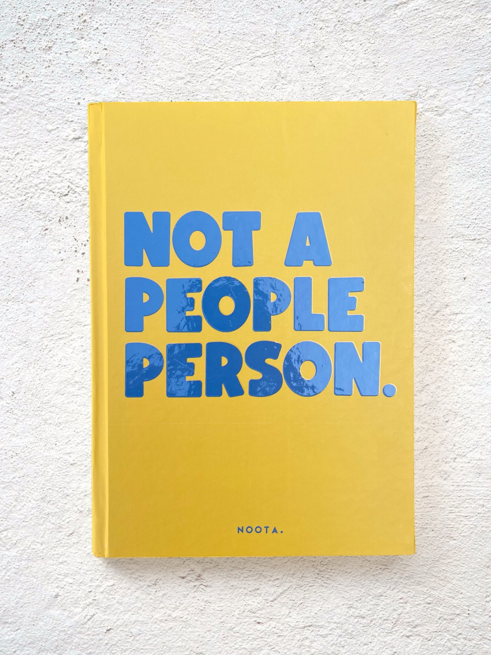 NOT A PEOPLE